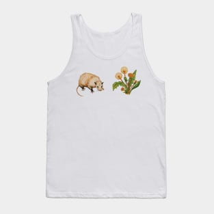 Possum and Dandelions Tank Top